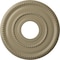 Ekena Millwork Valeriano Ceiling Medallion (Fits Canopies up to 6 1/4"), 12 1/8"OD x 3 5/8"ID x 3/4"P, Gobi Desert CM12VAGDF - alternate 1